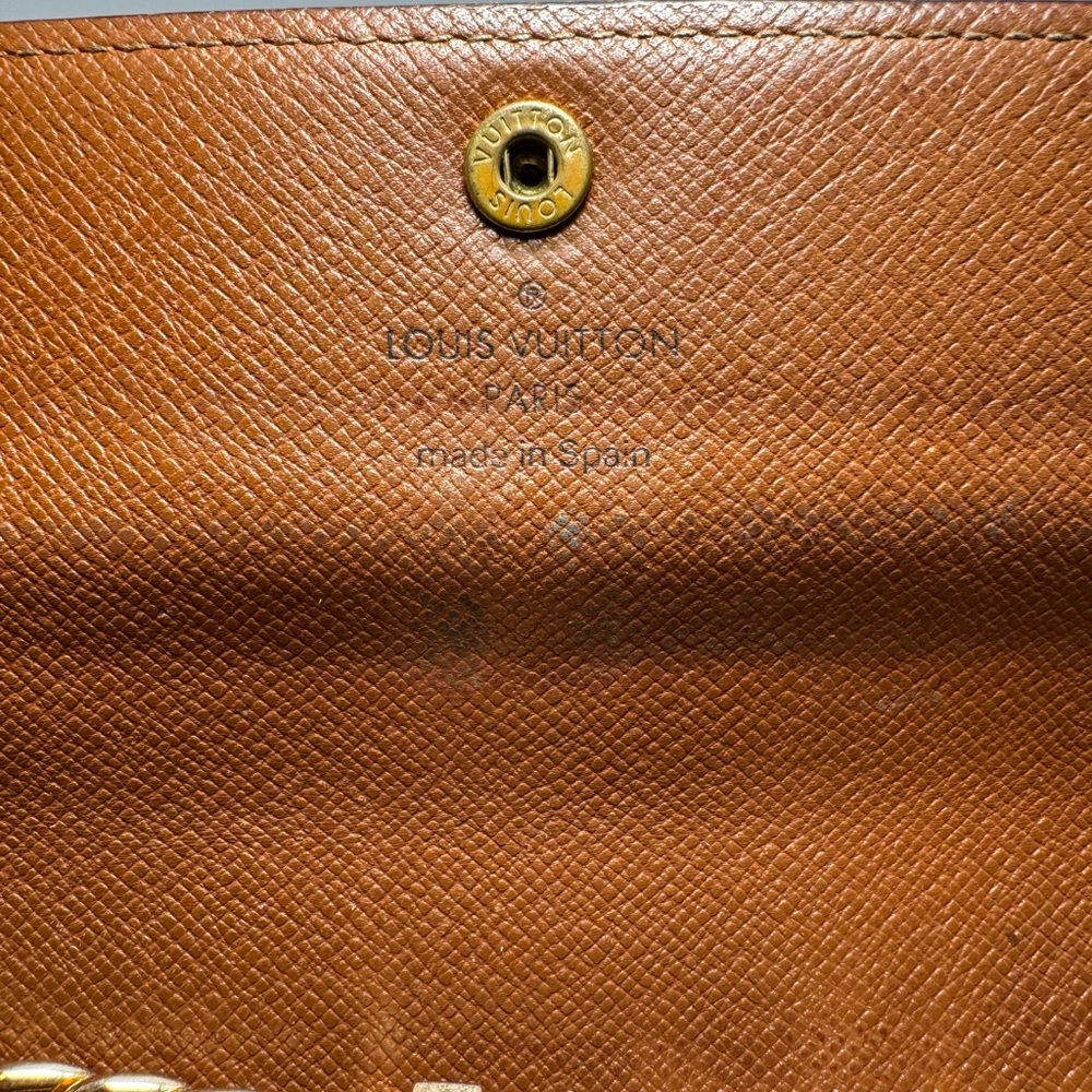 SOLD Louis Vuitton Sarah Monogram Wallet On Chain Vintage Luxury - Picture 3 of 13